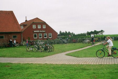 Langeoog - Fahrradtour - Einkehrmöglichkeit Meierei