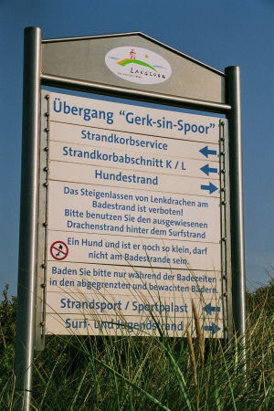 Langeoog Inselwanderung: Strandübergang Gerk-sin-Spoor