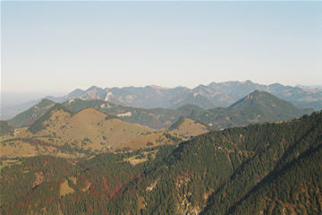 Wanderung 121 Seebergkopf: Chiemgauer Berge im Osten
