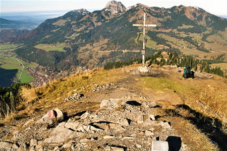 Wanderung 122 Großer Traithen: Kleiner Gipfelplatz