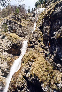Wanderung 115 Staubfall (Heutal): Staubfall - Wasserfall