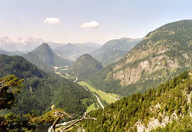 Wanderung 117 Müllnerhorn: Saalachtal Richtung Lofer