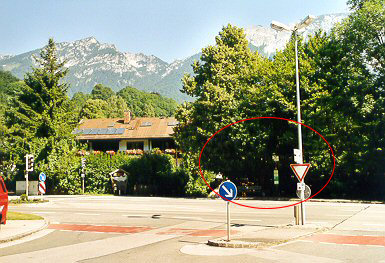 Wanderung 117 Müllnerhorn: Bushaltestelle Kaitl Karlstein