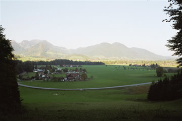 Wanderung 118 Rauschberg: Deutsche Alpenstra&szlig;e im Schatten