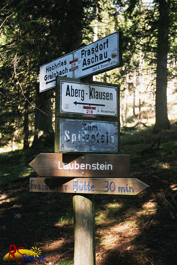 Wanderung 119: Hohries-Laubenstein - Abzweigung Aberg-Klausen