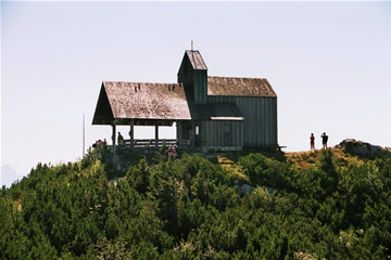 Wanderung 124 Hochfelln: Gipfelkapelle am Hochfelln
