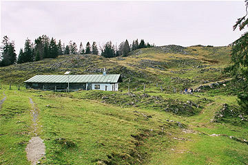 Wanderung 125 Taubenseehütte: Almhochfläche mit Stoibenmöseralm