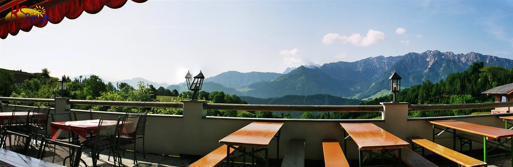 Wanderung 127 Wandberg: Panorama von der Terrasse zur Schönen Aussicht