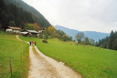 Wanderung 130 Steinegg-Hochmut: Rückblick nach Longfall