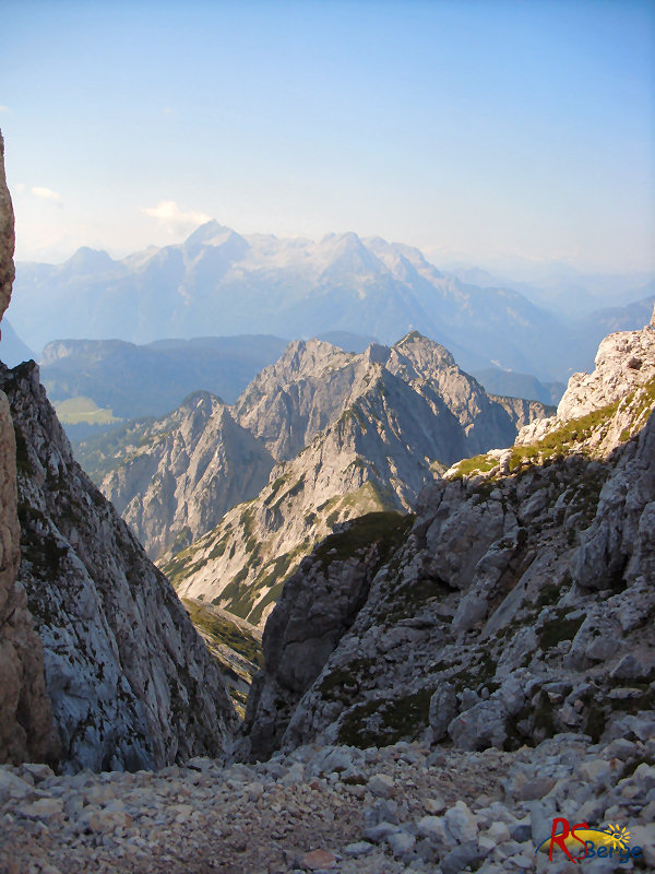 Wanderung Reiter Alpe Reiter Alm im Berchtesgadener Land: An der Mayrbergscharte