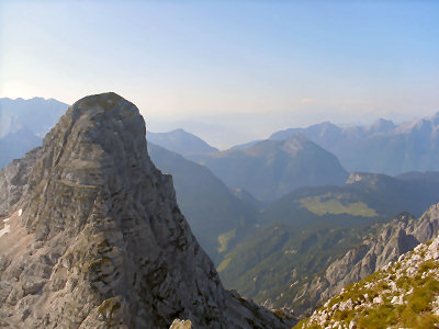 Wanderung Reiter Alpe Reiter Alm im Berchtesgadener Land: Blick zum Stadelhorn