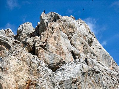 Wanderung Steinernes Meer: Gipfelaufbau Schönfeldspitze