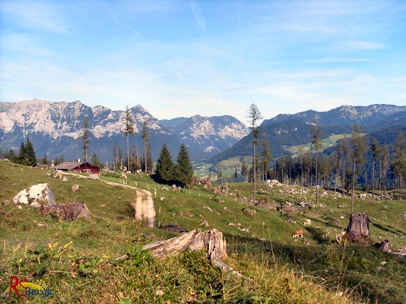 Wanderung Watzmann im Berchtesgadener Land: Aufstieg zum Watzmannhaus