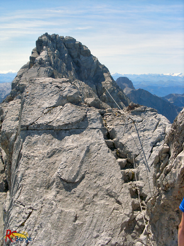 Wanderung Watzmann im Berchtesgadener Land: Steig zur Mittelspitze am Anfang