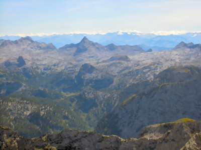 Wanderung Watzmann in den Berchtesgadener Alpen: Steinernes Meer