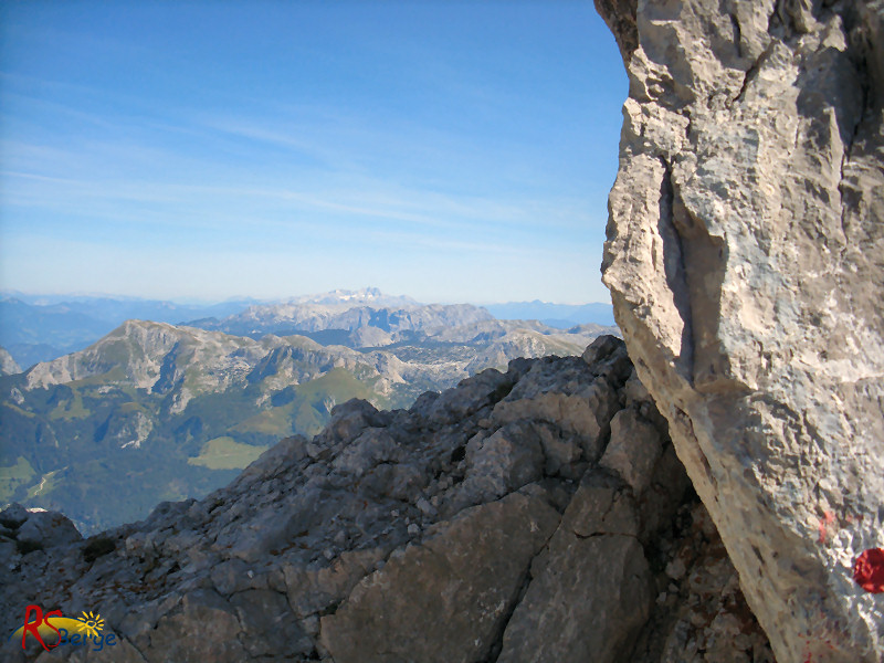 Wanderung Watzmann im Berchtesgadener Land: Felsenmeer beim Rückweg