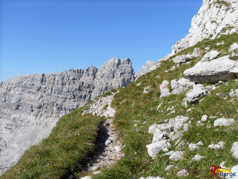 Wanderung Loferer Steinberge: Aufstieg zum Mitterhorn