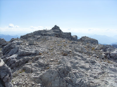 Wanderung Loferer Steinberge: Gipfelplateau am Großen Ochsenhorn 